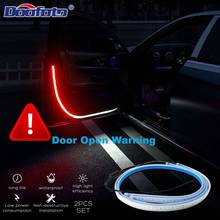 120CM Car Door Warning Led light Strip Welcome Decor Lamp Strips Flash Universal Auto accessories Anti Rear-end Collision Safety 2024 - buy cheap