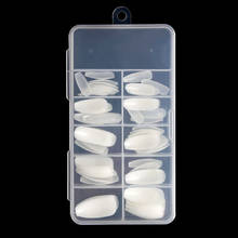 1 коробка/100 шт. накладные искусственные Акриловые Гель УФ-маникюрный набор DIY Дизайн ногтей 2024 - купить недорого