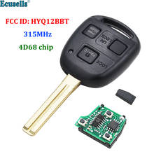 3 botão remoto chave fob 4d68 chip para lexus rx350 es330 rx330 rx400h fcc: hyq12bbt 89785-50030, 89785-50031 toy48 uncut 2024 - compre barato