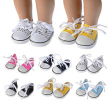 New  6 styles Shoes Fit For 43cm   Dolls 17inch Dolls Accessories 2024 - buy cheap