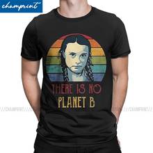 Camisetas de algodón 100% para hombre, camisa divertida de Greta Thunberg, protección del clima y la tierra, ropa de cuello redondo para adultos 2024 - compra barato