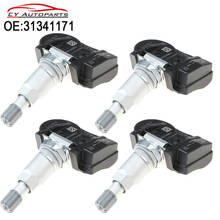 Sensor de monitoramento de pressão dos pneus tpms volvo, 4 unidades, para c30 c70 s40 s60 s70 s80 v40 v50 v60 v70 xc60 xc70 xc90 31341171 31341893 2024 - compre barato