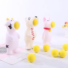 Cartoon Animal Design Popper Squeeze Spitting Balls Stress Relief Kids Toys 2024 - buy cheap