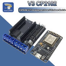 ESP-12E CP2102 NodeMcu Lua V2 беспроводной модуль Wifi Интернет вещей (IOT) макетная плата на основе ESP8266 Micro USB к TTL 2024 - купить недорого