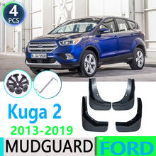 Guardabarros de coche para Ford Kuga Escape 2013 ~ 2019 MK2 2014 2015 2016 2017, accesorios de coche 2024 - compra barato