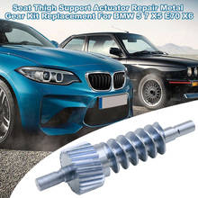 Assento coxa suporte atuador reparação kit de engrenagem metal substituição para bmw 5 7 x5 e70 x6 acessórios do carro 2024 - compre barato