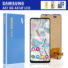 Pantalla LCD de prueba 100% para móvil, montaje de Sensor digitalizador con pantalla táctil para Samsung Galaxy A51, A515, A515F 2024 - compra barato
