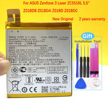 C11P1606 3000mAh Battery For ASUS Zenfone 3 Laser ZC551KL 5.5" Z01BDB Z01BDA Z01BD Z01BDC  In Stock 2024 - buy cheap
