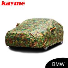 Kayme-Cubiertas completas e impermeables para coche y SUV, accesorio de camuflaje al aire libre, protección solar, para BMW e46 e60 e39 x5 x3 x6 z4 e90 e36 e34 e30 f10 f30 sedán 2024 - compra barato