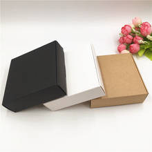 30pcs  White/Brown/Black Gift Packaging Paper Box  Aircraft Cardboard Box for Handmade Soap/Earring/Chocolate Gift Box 2024 - buy cheap