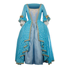 Cosplaydiy-vestido de señora de la corte del siglo 18, vestido de fiesta de noche, de letras, para niñas y mujeres, vestido de María Antonieta, Rococo 2024 - compra barato