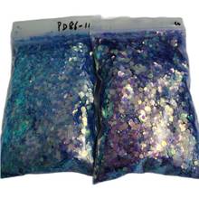 Super Shining 1KG/BAG Nail Glitter Powder chrome pigment dust Iridescent Flakes Sequins Gold Paillette Art Manicure Decorations 2024 - buy cheap