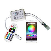 Bluetooth RGB Controller IR Remote Controller AC110 220V Strip Wifi Music Controller Neon Light Strips Big Power RGB Control 2024 - buy cheap