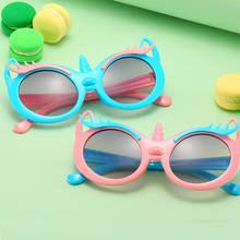 Cute Red Cartoon Kids Sunglasses Girls Pink Blue Children Glasses Baby Boys Black Eyeglasses Trends 2021 Personalized Gift Party 2024 - buy cheap