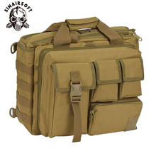 Sinairsoft bolsa de viagem masculina, bolsa de ombro esportiva militar tática para laptop, computador, bolsa, mensageiro 2024 - compre barato