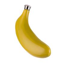 Frasco de acero inoxidable con forma de plátano para dama de honor, frasco de bolsillo con forma de plátano, color amarillo, 5 Oz 2024 - compra barato