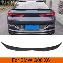 Spoiler posterior tronco para BMW G06 X6 2020 - 2021 de fibra de carbono trasero Spoiler tronco Boot labio ala tapa 2024 - compra barato