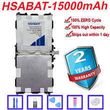 Original HSABAT 15000mAh Battery for Samsung GALAXY Note 10.1 Tab Pro 10.1 P600 P601 P605 SM-P607 SM-T520 SM-T525 T8220E 2024 - buy cheap