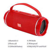 TG116C 40W High Power Bluetooth Speakers Outdoor Portable Wireless Soundbar Column Subwoofer Music Center BoomBox 3D Stereoradio 2024 - buy cheap