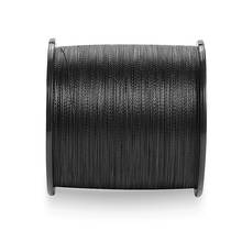 braided fishing line black 500m 1000m 8 strands super new line of never faded pe wire 8 10 20 30 50 60 80 100 150 200  250 300LB 2024 - buy cheap