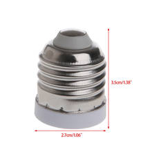2021 New E27 to E17 Socket Base LED Halogen CFL Light Bulb Lamp Adapter Converter Holder 2024 - buy cheap