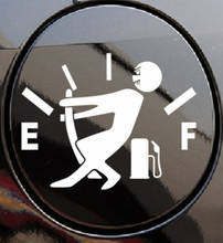 Fuel gauge sticker funny JDM vinyl car sticker for Chevrolet Cruze TRAX Aveo Lova Sail EPICA Captiva Malibu Volt Camaro Cobalt 2024 - buy cheap