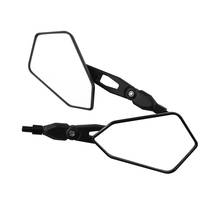 Universal Motorcycle Rearview Mirror 10mm Black Side Mirrors For Suzuki Honda Kawasaki Yamaha Motocycle Accessries 2024 - buy cheap