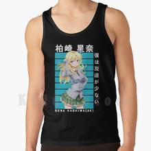 Sena Kashiwazaki-Camiseta sin mangas Haganai, chaleco de Anime de Manga, Japón, Waifu, Senpai Kawaii, la mejor chica de Anime 2024 - compra barato