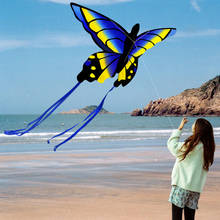 Borboleta kite infantil, borboleta, novidade, bonito, triangular, colorido, espaços vazios, brinquedos de exercício ao ar livre, para crianças 2024 - compre barato