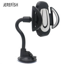 Universal Car Phone Mount Full-View Windshield Car Phone Holder with Strong Suction Cup Bendable Goose Arm Sponge Clip 2024 - buy cheap