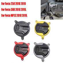 С логотипом CNC алюминиевый мотоцикл Forza 300 Forza 250 MF13 2018 крышка двигателя защитная крышка Крышка для Honda 250 Forza300 2024 - купить недорого