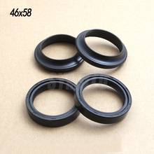 46X58X11 Motorcycle Front Fork Damper oil seal Dust cover For Kawasaki Ninja ZX-6R ZZR 600 ZX-9R VZR1800 XV19S 46*58 2024 - buy cheap