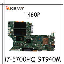 For Lenovo Thinkpad T460P notebook motherboard BT463 NM-A611 with CPU i7 6700HQ GPU GT940M FRU 01YR856 01HX091 01AV878 01YR858 2024 - buy cheap