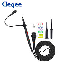 Cleqee P7100 100Mhz BNC Oscilloscope Probe X1/X10 Switchable Attenuation Protective Cap Adjustment Capacitance Probes 2024 - buy cheap