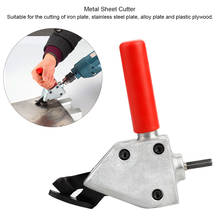 Metal Sheet Cutter Steel Iron Sheet Saw Cutting Tool Nibbler Metal Sheet Cutting Hand Tool for Electric Drill 2024 - buy cheap