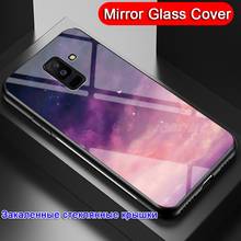 Glass Phone Case for Samsung Galaxy A8 A6 Plus J6 J4 J8 A9 Star A7 2018 Luxury Coque Samsing J7 J5 J3 2017 J2 A6s A8s Cover Case 2024 - buy cheap