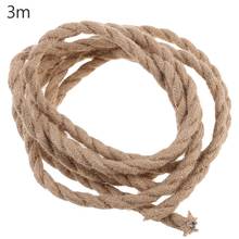 1/3/10M Vintage Rope Textile Wire 2 x 0.75 Twisted Cable Braided Light Lamp Line 2024 - buy cheap