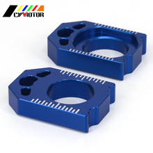 Cadena de bloque de ajuste trasero CNC para motocicleta YAMAHA YZ250F 12 13 14 15 16 YZ450F 2010-2016 YZ 250 450 F 250F 450F 2024 - compra barato