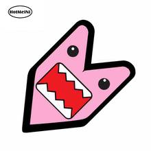 HotMeiNi 13cm x 12.7cm JDM WAKABA BADGE PINK GIRL DOMOKUN DOMO KUN Car Decal Not Vinyl Car Sticker 2024 - buy cheap