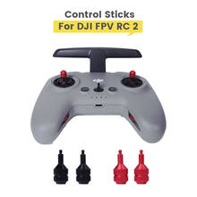 Aluminum Alloy Controller Joysticks for DJI FPV Drone Storable Thumb Rocker Joysticks for DJI FPV Remote Controller 2 Accessory 2024 - buy cheap