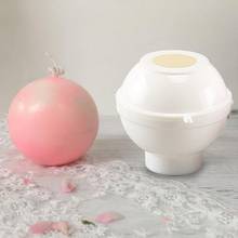 Plastic Candle Mold Sphere Ball Candle Mould Soap Molds for Handmade Candle DIY Crafts Tool Making Candles 2024 - buy cheap