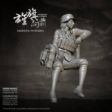 YUFAN-modelo 1/35 de resina, kits de modelos, soldado, autoensamblado, YFWW-2070-4 2024 - compra barato