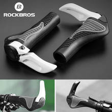 ROCKBROS-empuñaduras para manillar de bicicleta, Puños para Shofar, a prueba de golpes y polvo, con bloqueo Bilateral de goma 2024 - compra barato