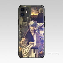 Sakata Gintoki Gintama-funda de teléfono de silicona suave para iPhone 6 6s 7 8 Plus X XR XS 11 Pro Max 2024 - compra barato