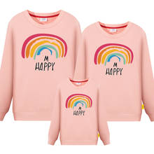 new Family matching clothes autumn and winter Father mother child boy girl sweatshirts long sleeve t-shirts Christmas Family 2024 - buy cheap