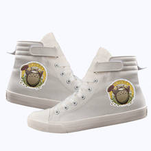 High-Q Unisex Anime Tonari no Totoro Casual duck shoes plimsolls My Neighbor TOTORO Mei Hook Loop canvas shoes rope soled shoes 2024 - buy cheap