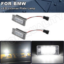 2X LED Number License Plate Light Lamps For BMW E46 E82 E88 F22 F23 F45 E90 E91 E92 E93 F30 F31 F34 F32 F36 F33 E39 E60 E61 F10 2024 - buy cheap