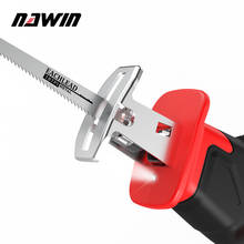 NAWIN Reciprocating Saw Cordless Electric Saw for Wood Metal Plastic Cutting Machine Power Saws With Saw Blades For 20V Battery 2024 - buy cheap
