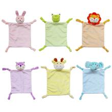 Baby Soother Appease Towel Soft Plush Animal Doll Teether Infants Comfort Sleeping Nursing Cuddling Blanket Toys Gifts 2024 - buy cheap