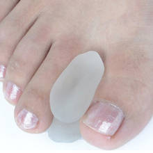 Bone Thumb Valgus Protector Silicone Foot Finger Toe Separator Bunion Adjuster Hallux Valgus Pedicure Corrector Feet Care 2Pcs 2024 - купить недорого
